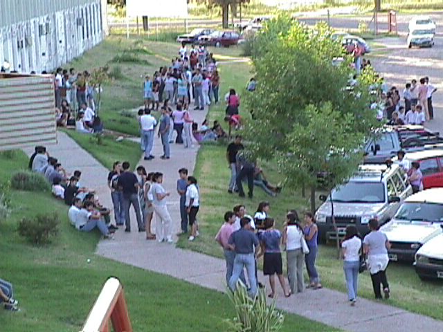 Vista de los ingresantes