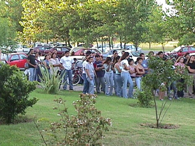 Vista parcial de los ingresantes
