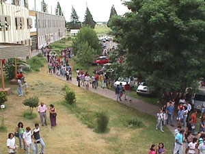 Vista de los ingresantes